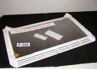 PÓŁKA SZKLANA W RAMKACH